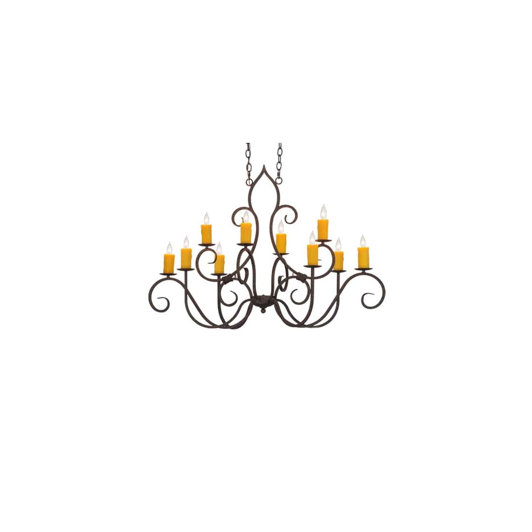Clifton 10 Light 28" Wide Taper Candle Style Chandelier
