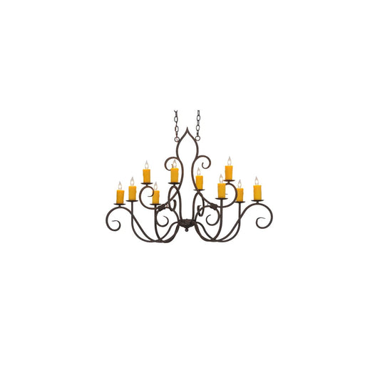 Clifton 10 Light 28" Wide Taper Candle Style Chandelier