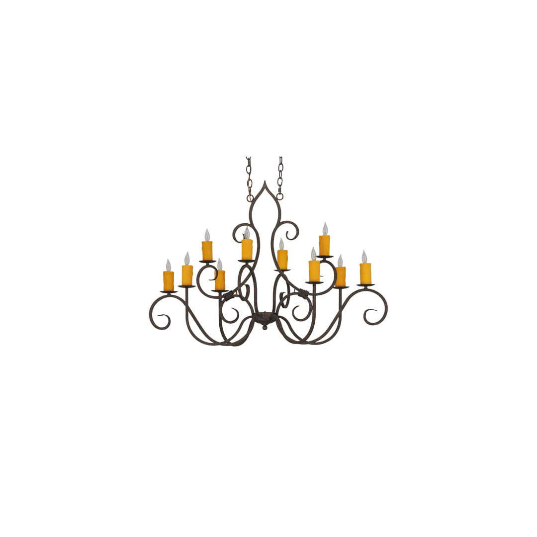 Clifton 10 Light 28" Wide Taper Candle Style Chandelier