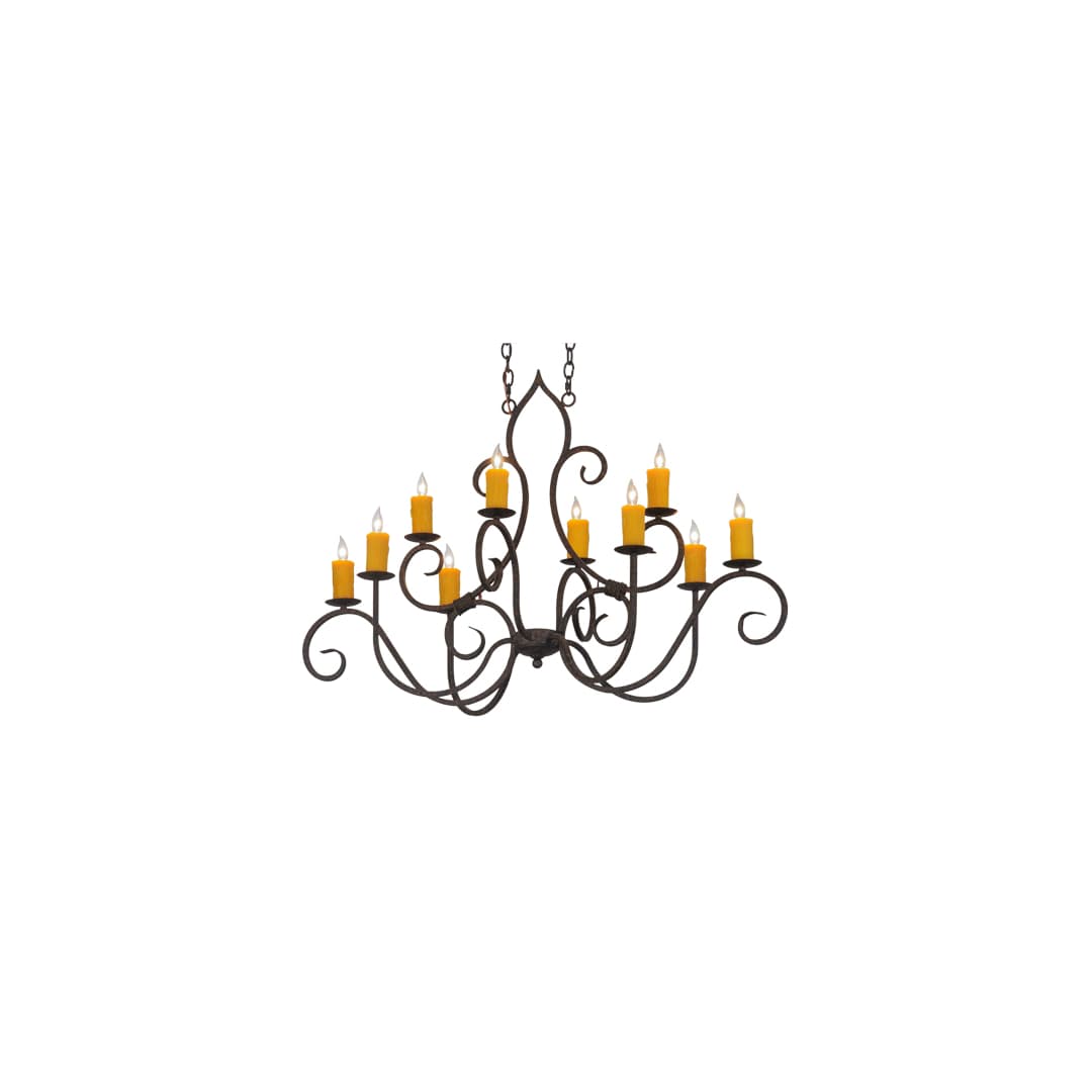Clifton 10 Light 28" Wide Taper Candle Style Chandelier