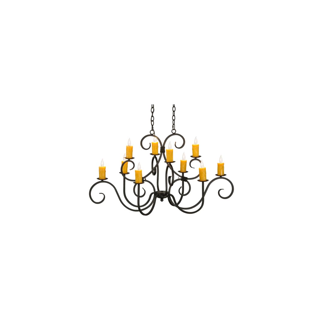 Clifton 10 Light 28" Wide Taper Candle Style Chandelier