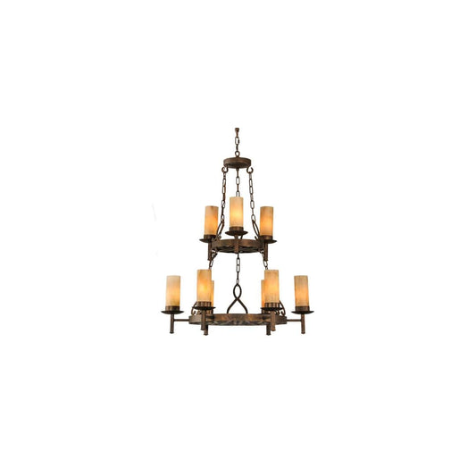 Newcastle 9 Light 31" Wide Ring Chandelier