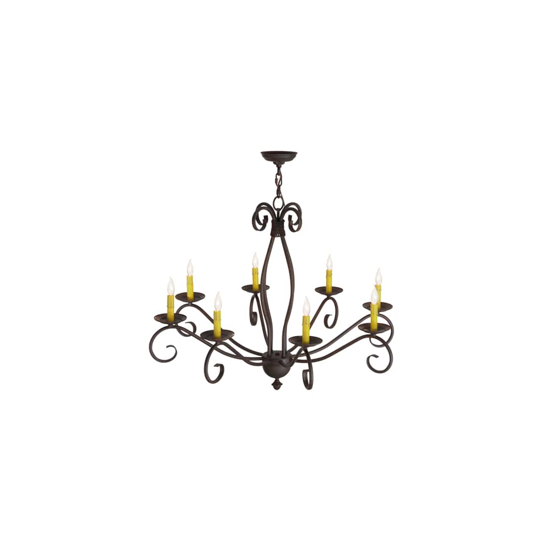 Sienna 8 Light 36" Wide Taper Candle Style Chandelier