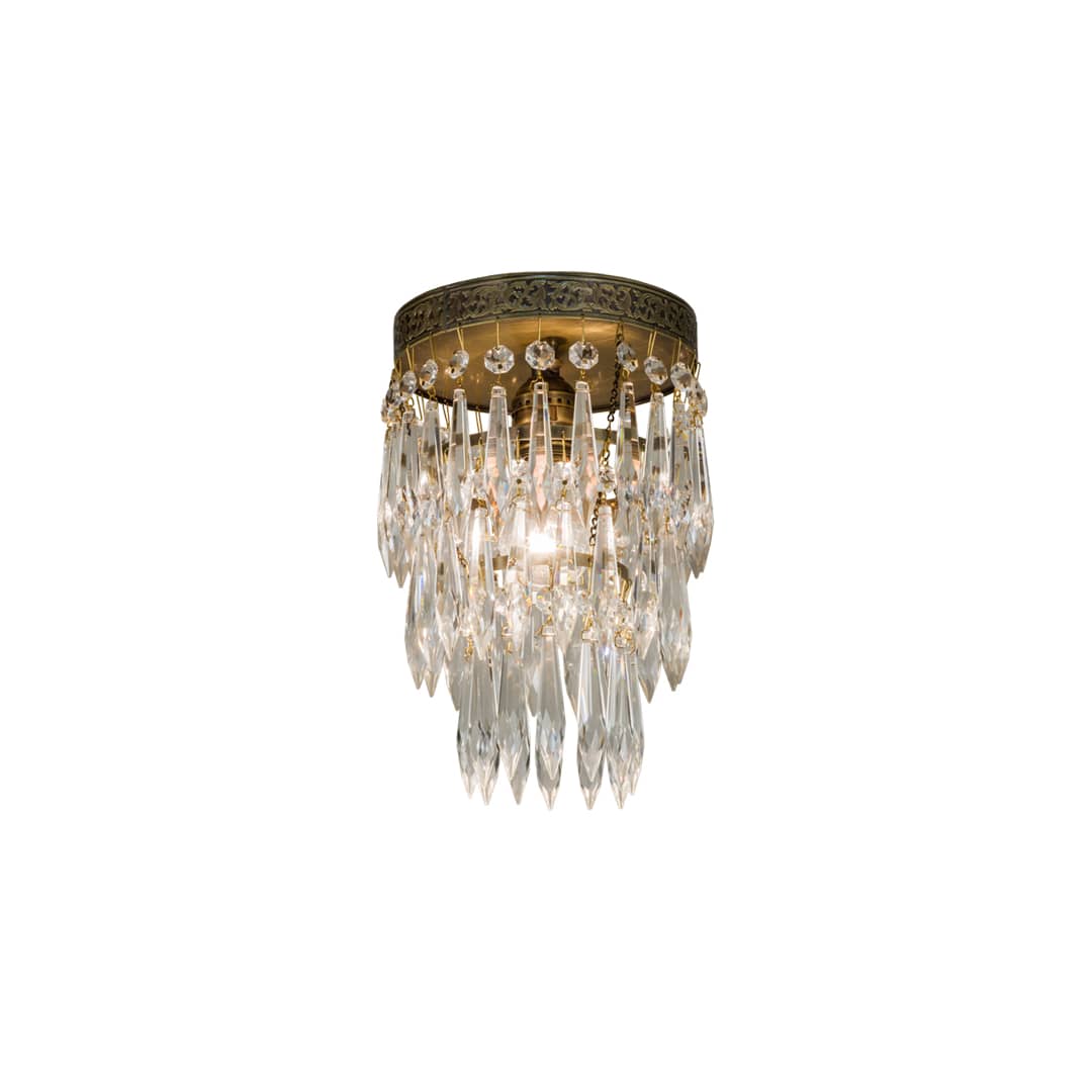 Finnimore 6" Wide Semi-Flush Waterfall Ceiling Fixture