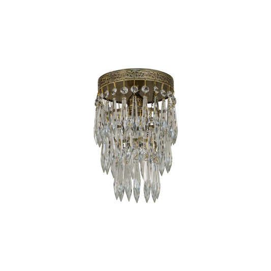 Finnimore 6" Wide Semi-Flush Waterfall Ceiling Fixture