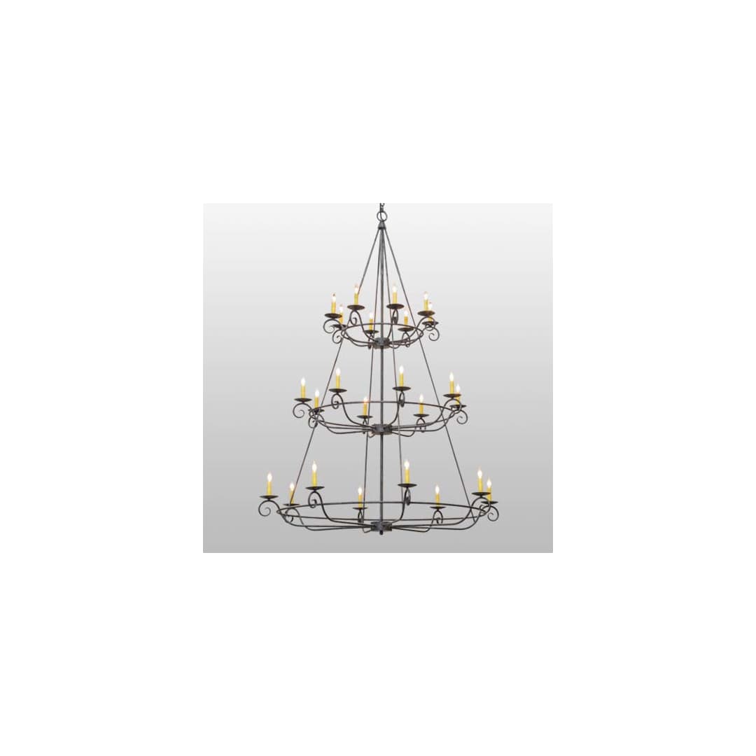 Estrella 24 Light 60" Wide Taper Candle Style Chandelier