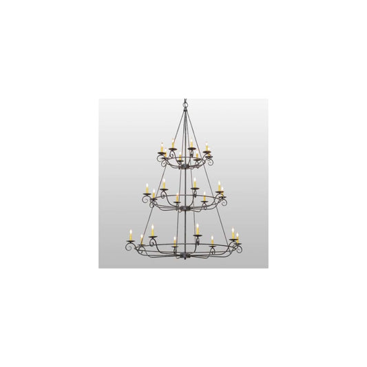 Estrella 24 Light 60" Wide Taper Candle Style Chandelier