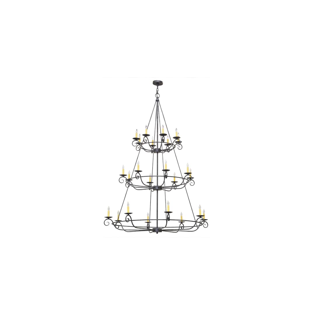 Estrella 24 Light 60" Wide Taper Candle Style Chandelier