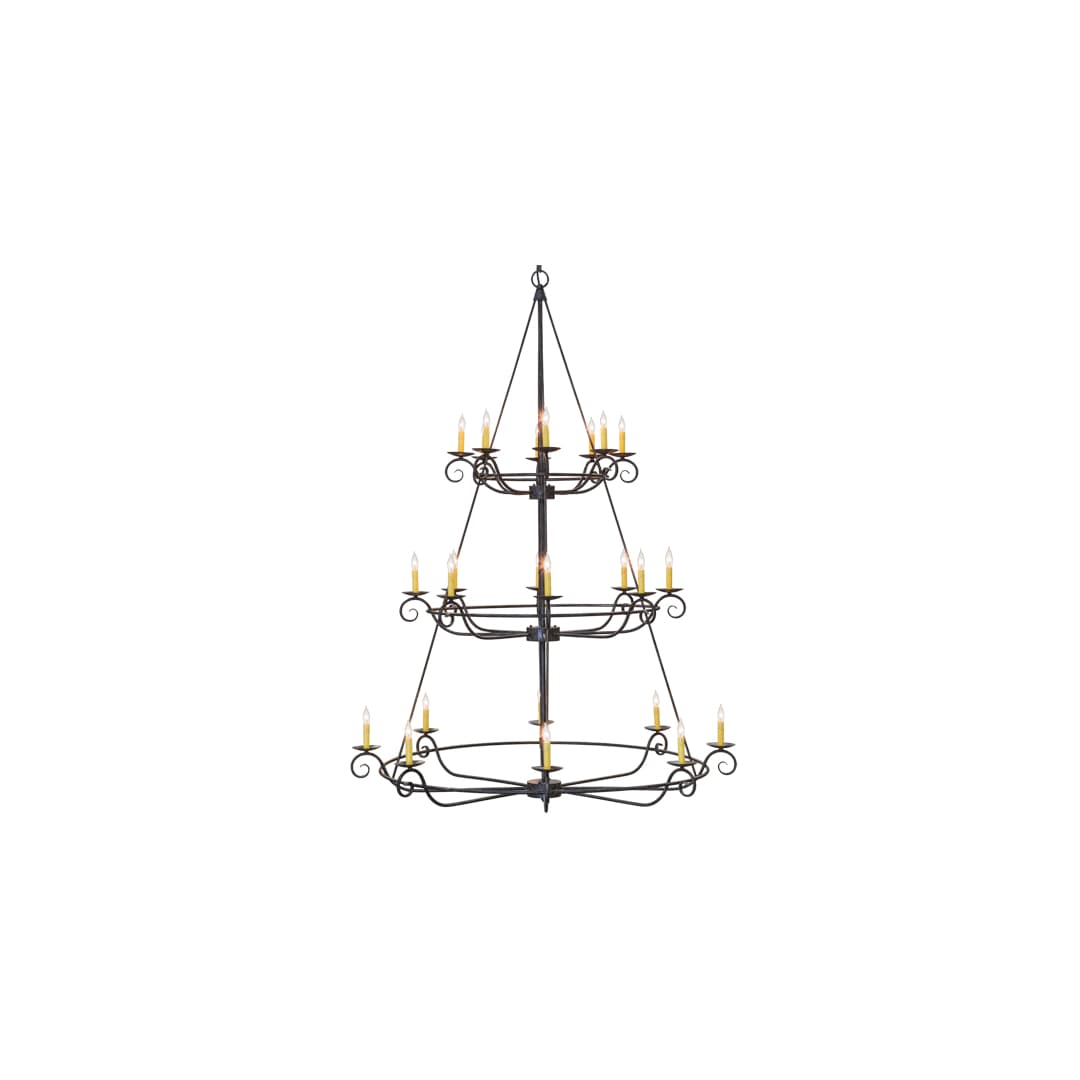 Estrella 24 Light 60" Wide Taper Candle Style Chandelier