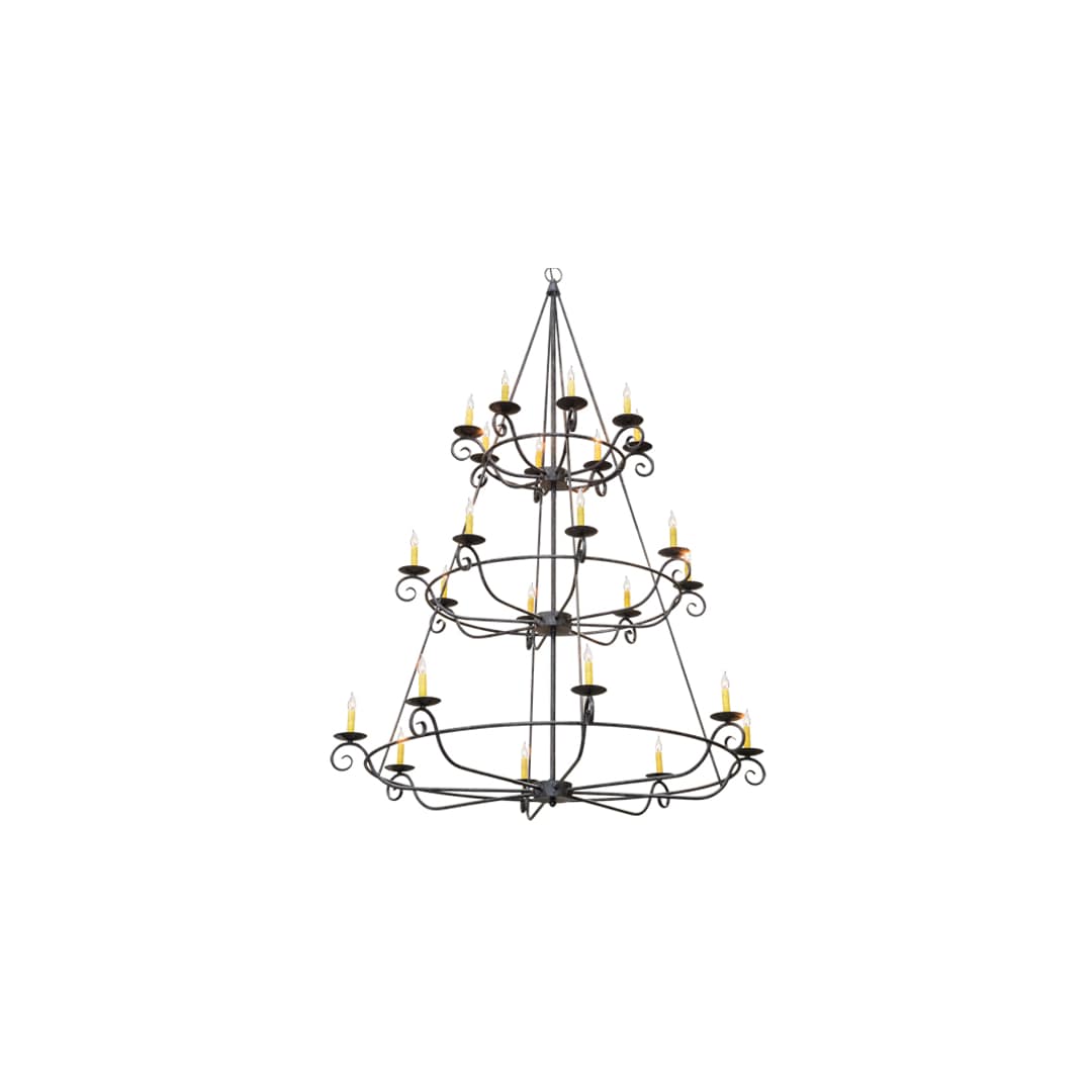 Estrella 24 Light 60" Wide Taper Candle Style Chandelier