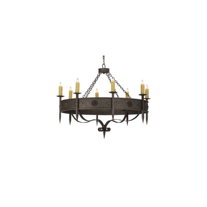 Calandra 8 Light 54" Wide Taper Candle Style Chandelier