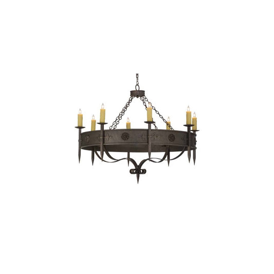 Calandra 8 Light 54" Wide Taper Candle Style Chandelier