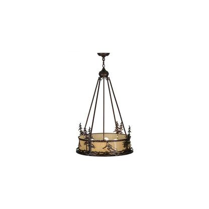 Alpine 4 Light 23" Wide Suspension Pendant