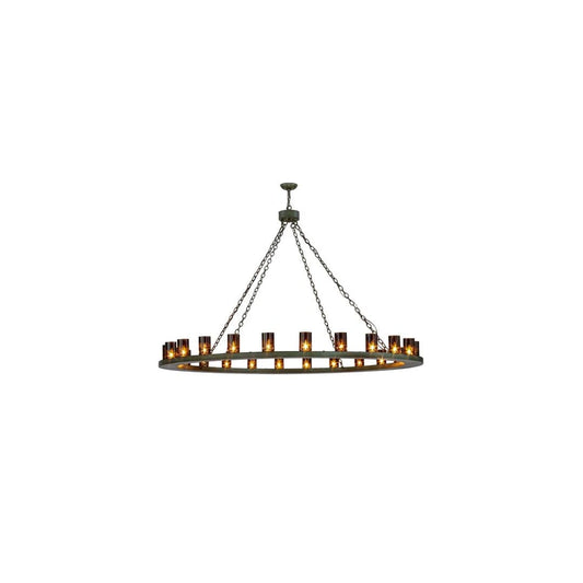 Loxley 24 Light 72" Wide Ring Chandelier