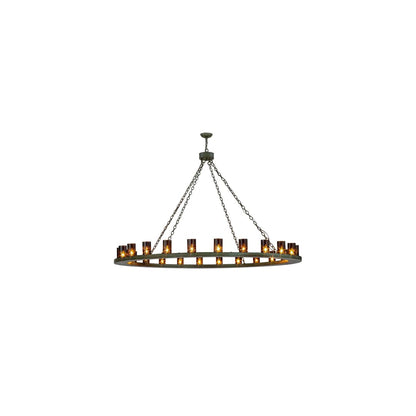 Loxley 24 Light 72" Wide Ring Chandelier