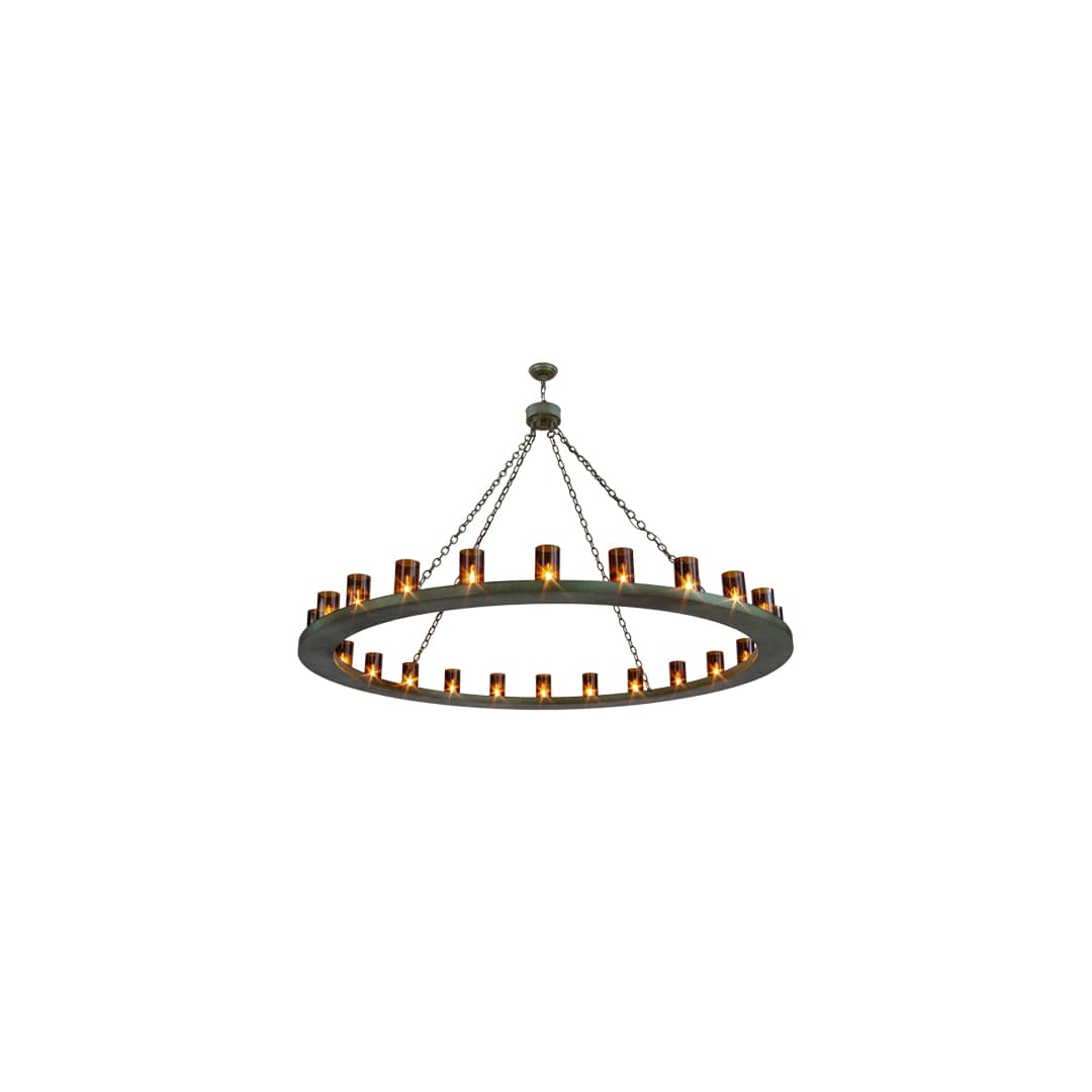 Loxley 24 Light 72" Wide Ring Chandelier