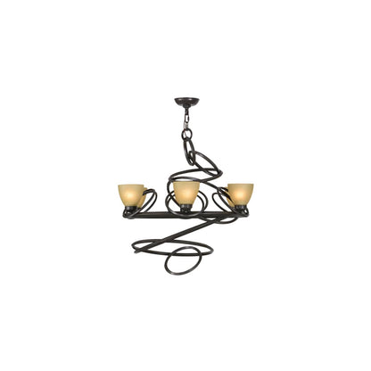 Anneau 6 Light 29" Wide Ring Chandelier