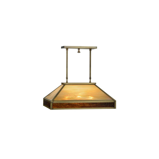 Duxbury 3 Light 15" Wide Linear Pendant
