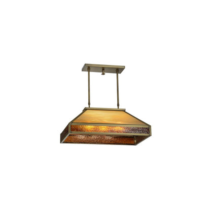 Duxbury 3 Light 15" Wide Linear Pendant