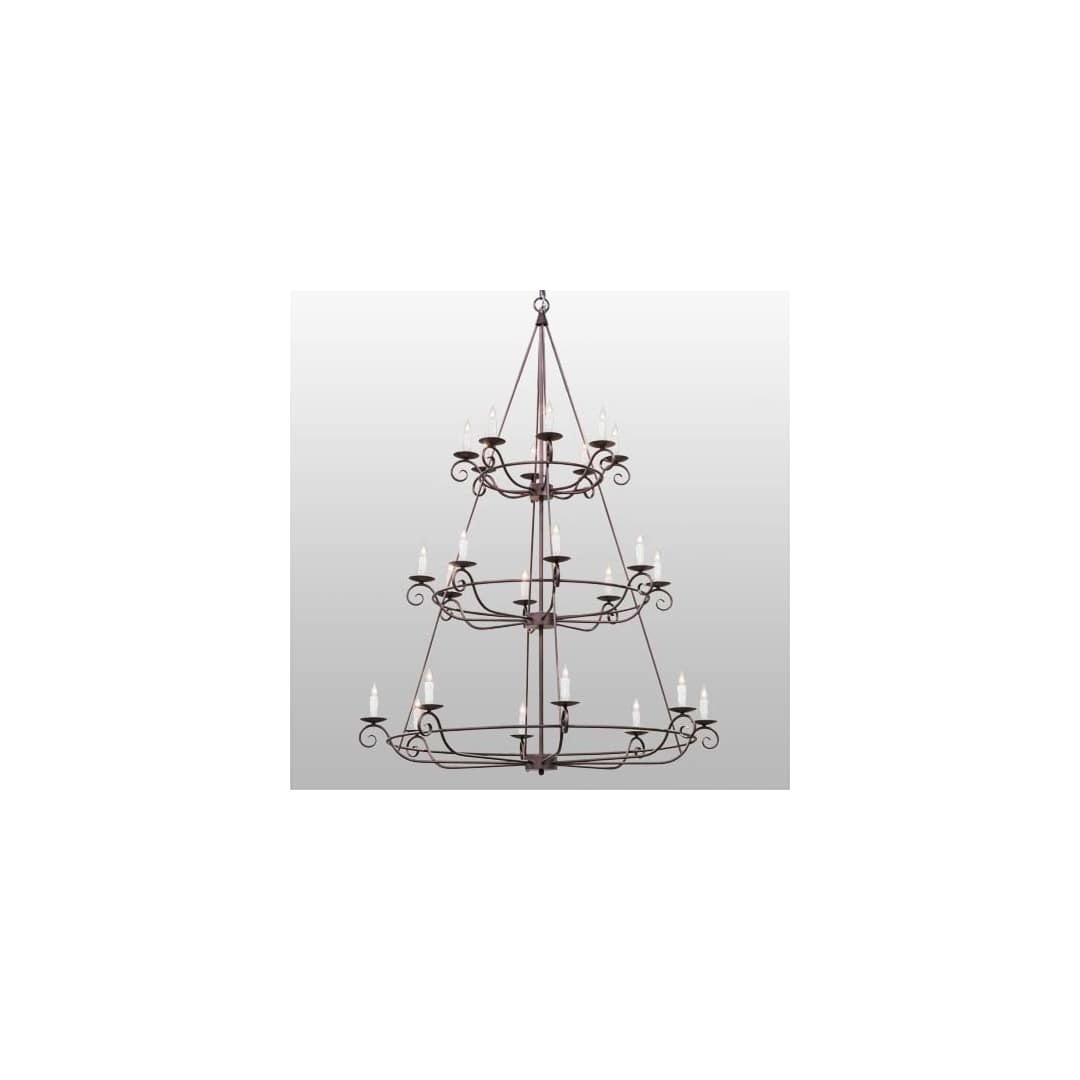 Estrella 24 Light 60" Wide Taper Candle Style Chandelier