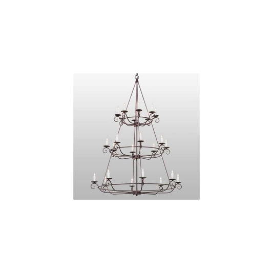 Estrella 24 Light 60" Wide Taper Candle Style Chandelier
