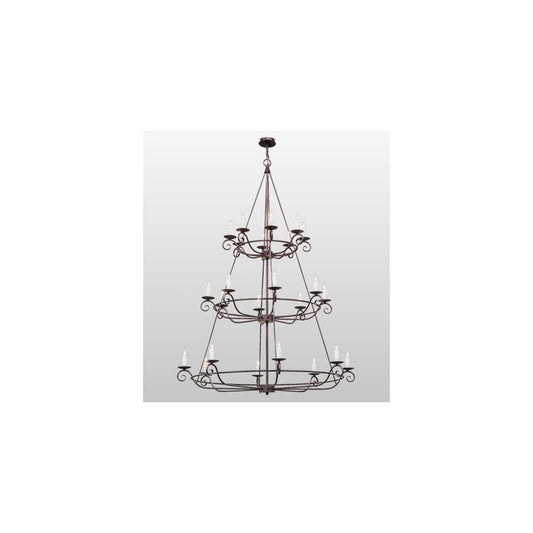 Estrella 24 Light 60" Wide Taper Candle Style Chandelier