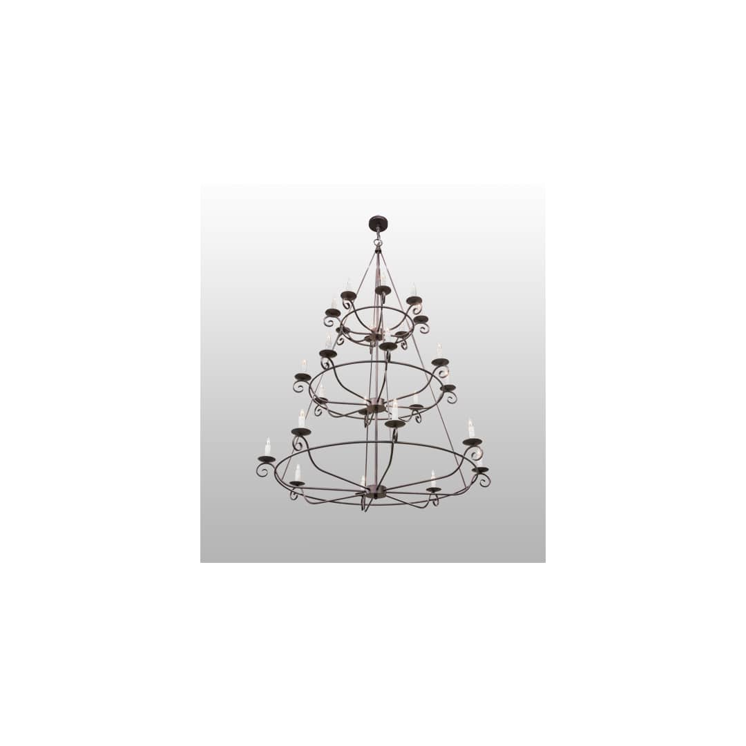 Estrella 24 Light 60" Wide Taper Candle Style Chandelier