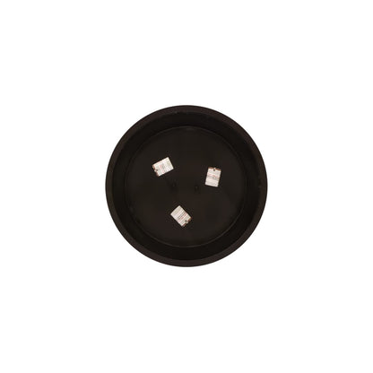 Cilindro Campbell 3 Light 19" Wide Flush Mount Drum Ceiling Fixture - Oil Rubbed Bronze Finish
