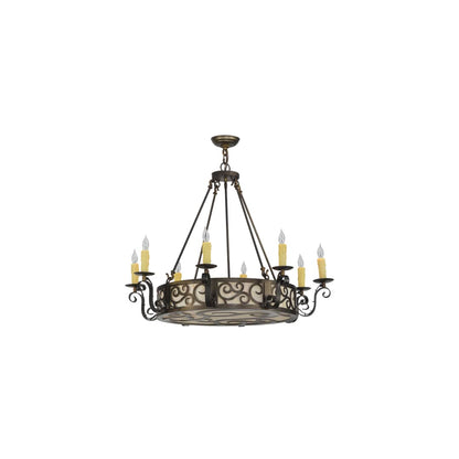 Delano 8 Light 36" Wide Taper Candle Style Chandelier