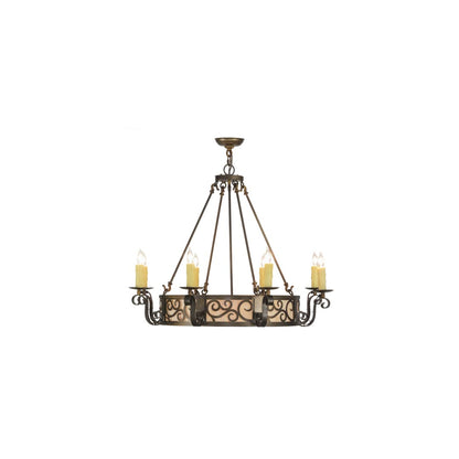 Delano 8 Light 36" Wide Taper Candle Style Chandelier