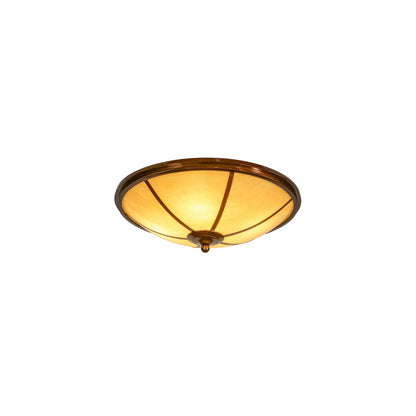 Commerce 4 Light 20" Wide Semi-Flush Bowl Ceiling Fixture - Transparent Copper Finish