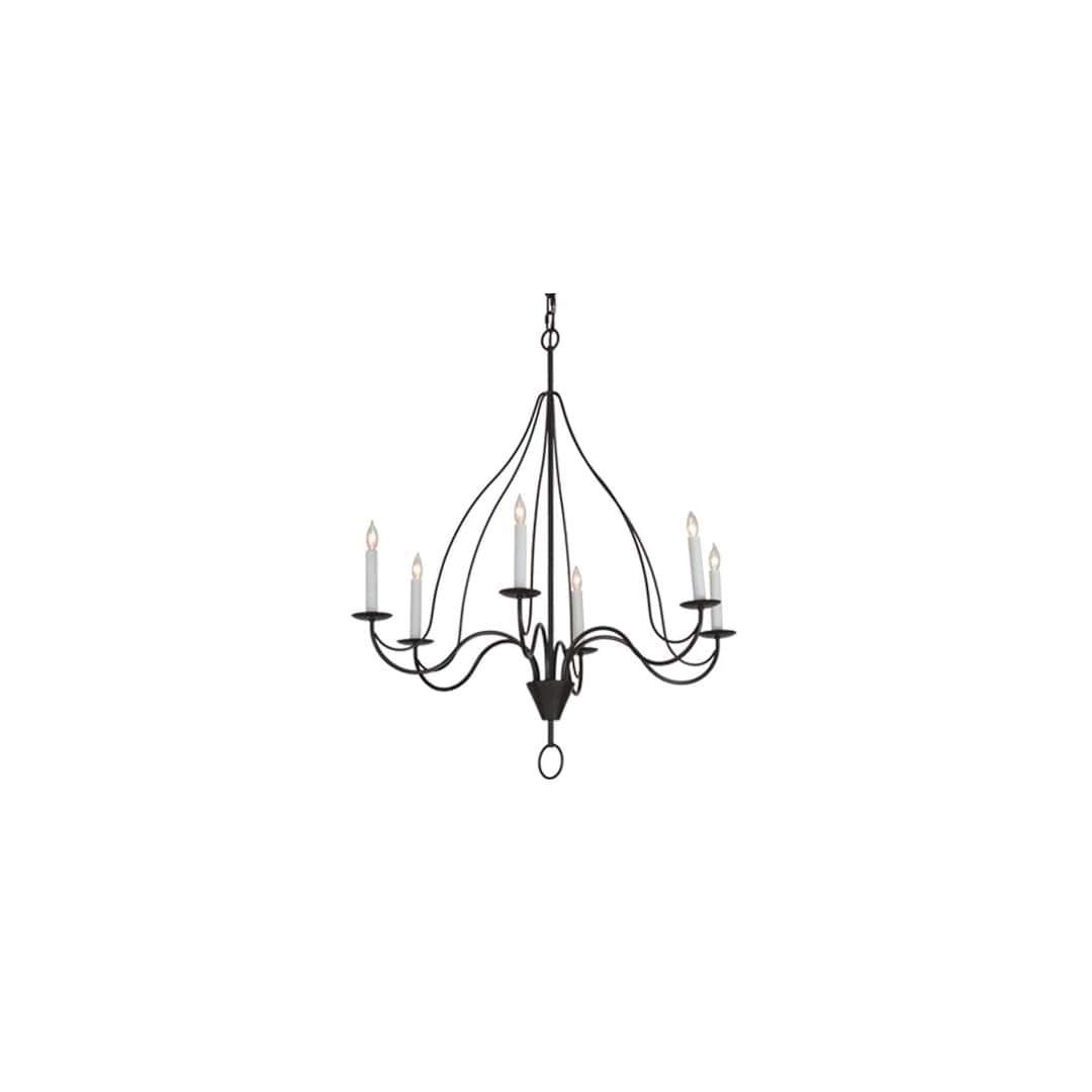 Polonaise 6 Light 36" Wide Taper Candle Style Chandelier