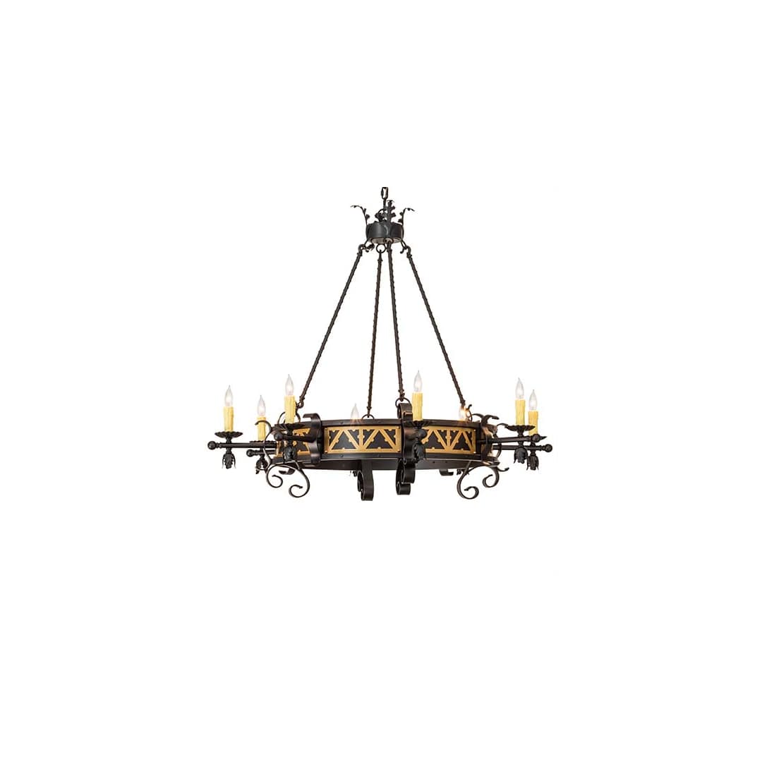 Filomena 8 Light 48" Wide Taper Candle Style Chandelier