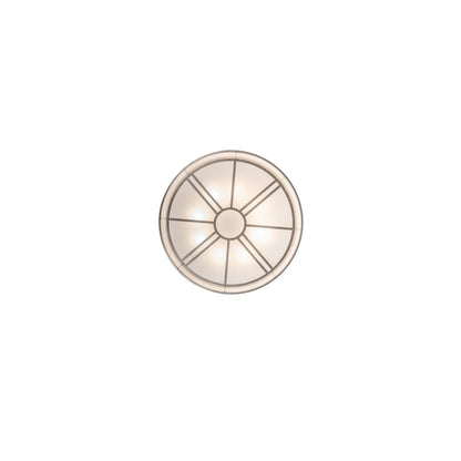 Cilindro Milwaukee 8 Light 60" Wide Flush Mount Drum Ceiling Fixture