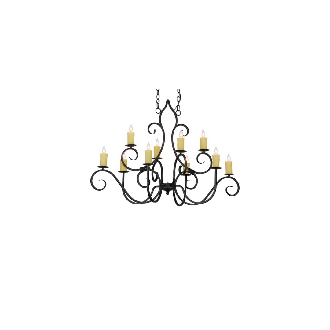 Clifton 10 Light 26" Wide Taper Candle Style Chandelier