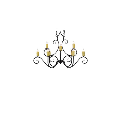 Clifton 10 Light 26" Wide Taper Candle Style Chandelier
