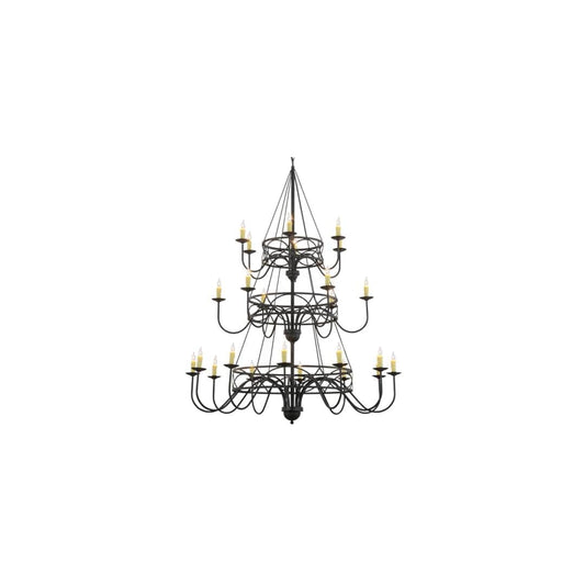 Polonella 24 Light 60" Wide Taper Candle Style Chandelier