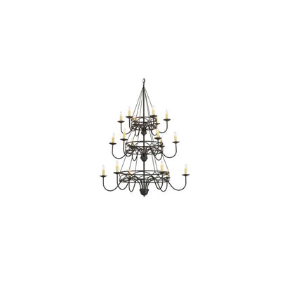 Polonella 18 Light 48" Wide Taper Candle Style Chandelier