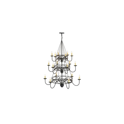 Polonella 18 Light 48" Wide Taper Candle Style Chandelier