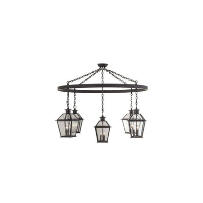 Coach 15 Light 68" Wide Lantern Chandelier