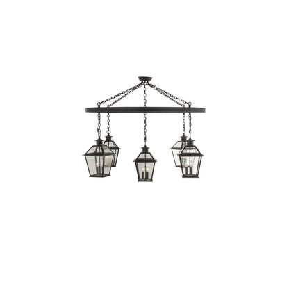 Coach 15 Light 68" Wide Lantern Chandelier