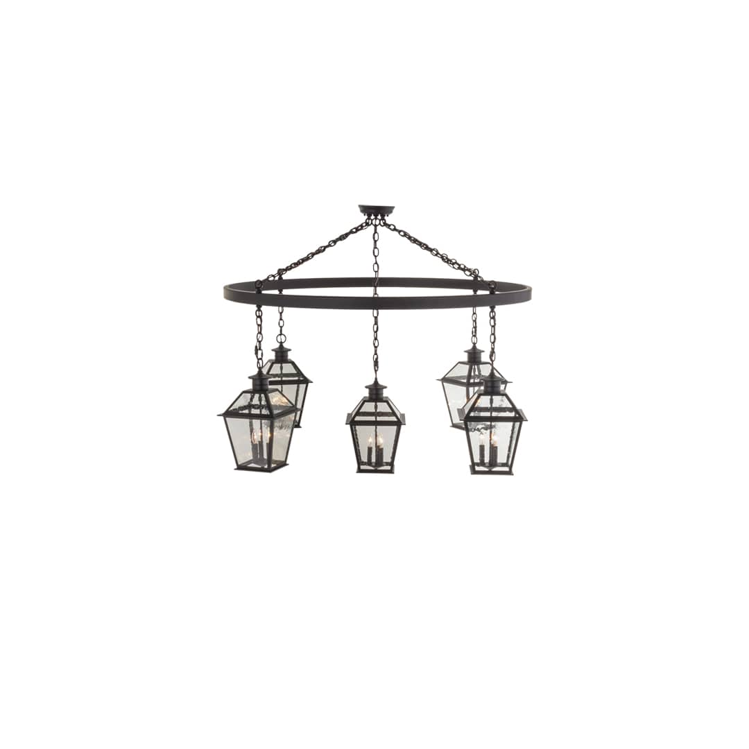 Coach 15 Light 68" Wide Lantern Chandelier