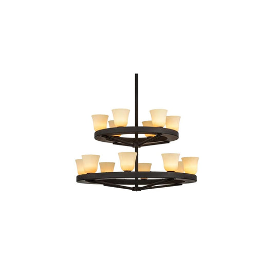 Loxley Piedmont 14 Light 57" Wide Ring Chandelier