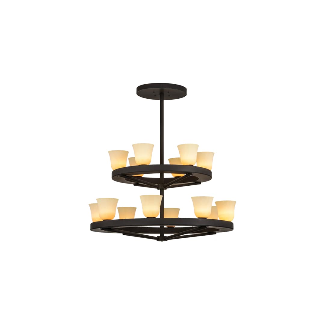 Loxley Piedmont 14 Light 57" Wide Ring Chandelier