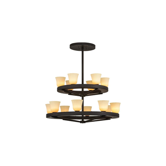Loxley Piedmont 14 Light 57" Wide Ring Chandelier