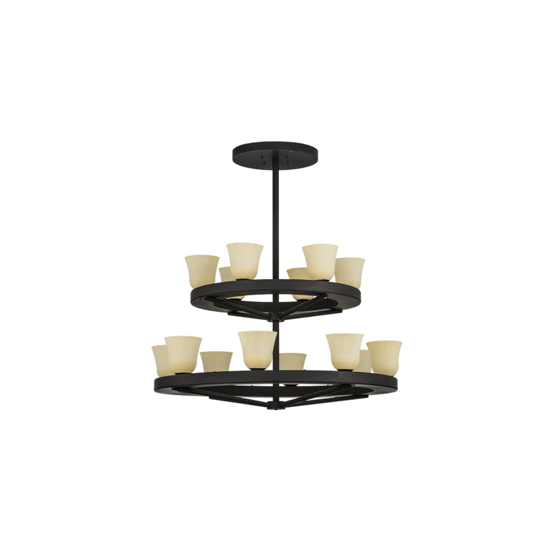 Loxley Piedmont 14 Light 57" Wide Ring Chandelier