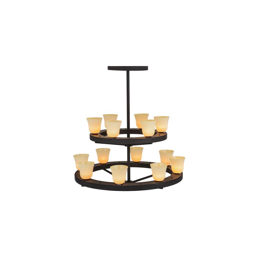 Loxley Piedmont 14 Light 57" Wide Ring Chandelier