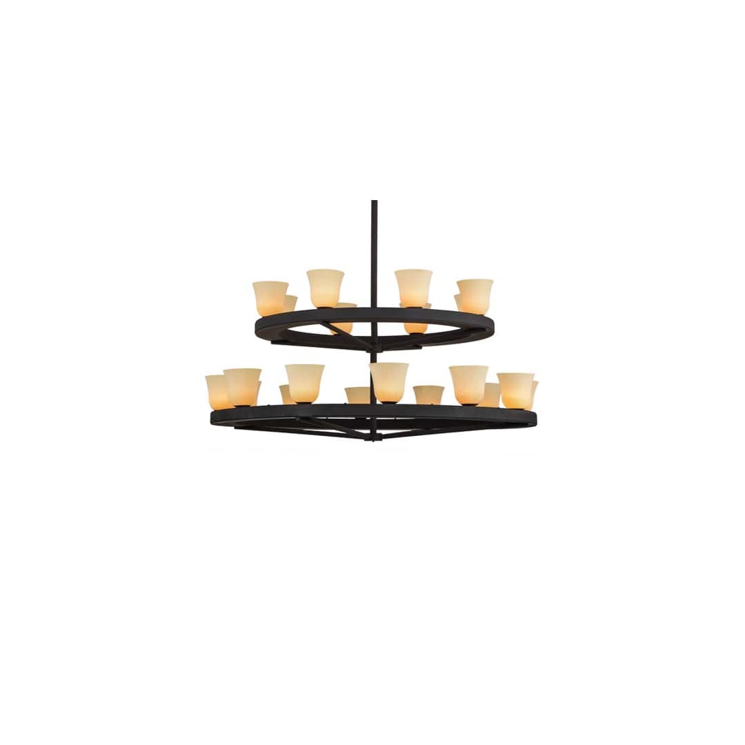 Loxley Piedmont 20 Light 72" Wide Ring Chandelier