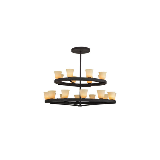 Loxley Piedmont 20 Light 72" Wide Ring Chandelier