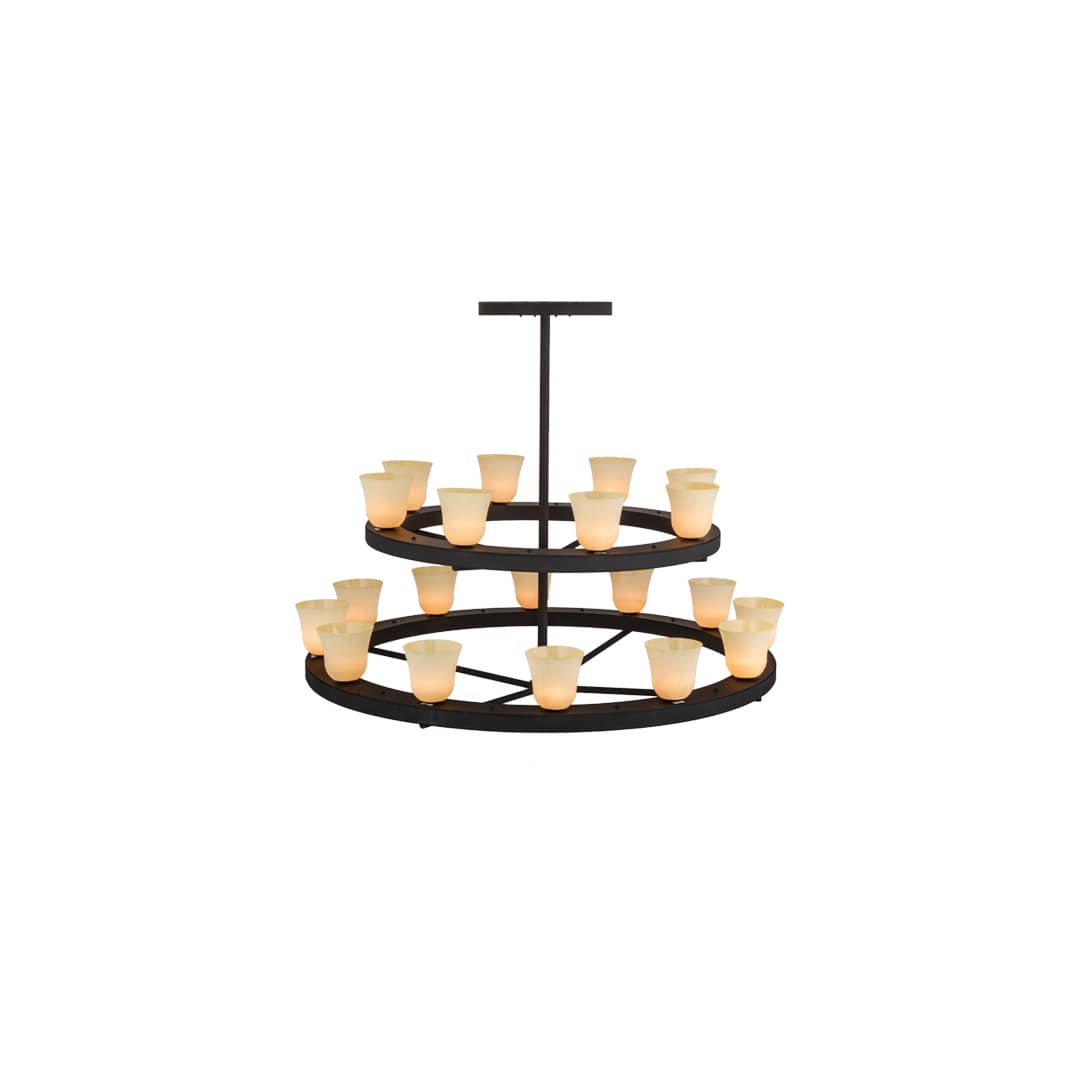 Loxley Piedmont 20 Light 72" Wide Ring Chandelier